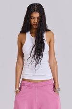 White Rib Longline Vest - Image 4