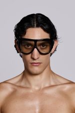 Noctra XL Stud Sunglasses in Amber - Image 5