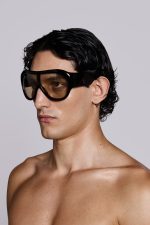 Noctra XL Stud Sunglasses in Amber - Image 6