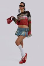 Ludlow Denim Mini Skirt - Image 5