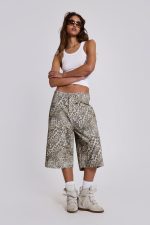 Leopard Fade Colossus Jorts - Image 3