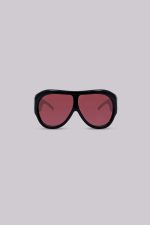 Noctra XL Stud Sunglasses in Damson - Image 2