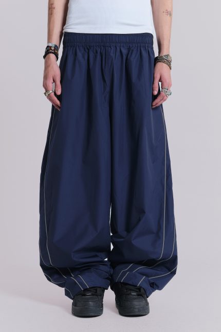 Navy Vapor Tracksuit Bottoms