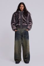 Biome Faux Fur Jacket - Image 7