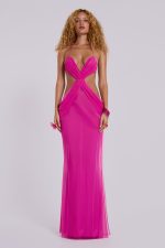 Hesperia Draped Maxi Dress - Image 3