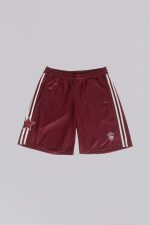 Burgundy Alyx Longline Football Shorts - Image 4