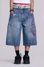 Layered Tribal XL Colossus Jorts - Image 5