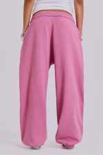 Pink Baggy Cuffed Monster Joggers - Image 5