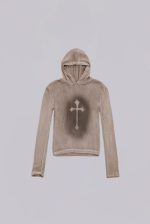 Sainted Knit Hoodie - Image 2