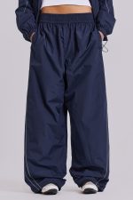 Navy Vapor Tracksuit Bottoms - Image 2