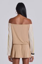 Maia Lace Up Mini Dress - Image 4