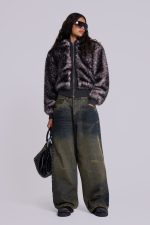Biome Faux Fur Jacket - Image 2