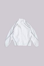 White Vapor Tracksuit Top - Image 2