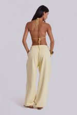 Custard Cuffed Baggy Monster Joggers - Image 4