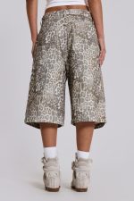 Leopard Fade Colossus Jorts - Image 5