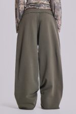 Military Green Baggy Monster Joggers - Image 3