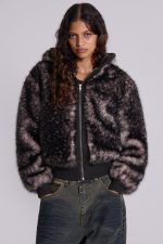 Biome Faux Fur Jacket - Image 6