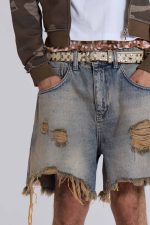 Dirty Bleach Revenge Jorts - Image 5