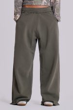 Military Green Baggy Monster Joggers - Image 2