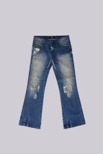 Metal Flared Jeans - Image 2