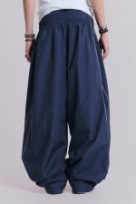 Navy Vapor Tracksuit Bottoms - Image 4