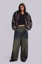 Biome Faux Fur Jacket - Image 9