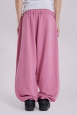 Pink Baggy Cuffed Monster Joggers - Image 3
