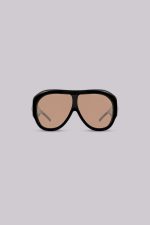 Noctra XL Stud Sunglasses in Amber - Image 8