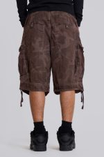 Cadet Brown Camo Baggy Shorts - Image 5