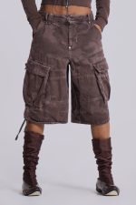 Cadet Brown Camo Shorts - Image 3