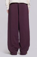 Dark Burgundy Monster Joggers - Image 8