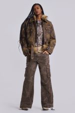 Brown Trooper Camo Cargo Pant - Image 13