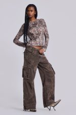 Brown Trooper Camo Cargo Pant - Image 8