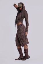Cadet Brown Camo Shorts - Image 5