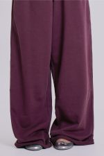 Dark Burgundy Monster Joggers - Image 5