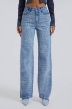Typo Slouchy Fit Boyfriend Jeans - Image 5