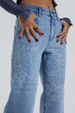 Typo Slouchy Fit Boyfriend Jeans - Image 2