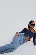 Typo Slouchy Fit Boyfriend Jeans - Image 3
