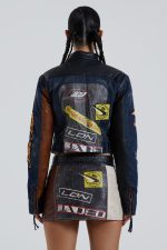Daytona Zip Off Sleeve Moto Jacket - Image 3