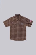 Brown Check Scout Shirt - Image 2