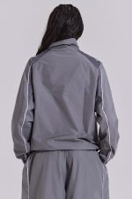 Grey Vapor Tracksuit Top - Image 5