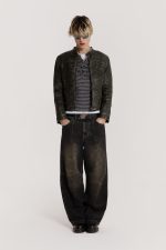 Washed Black Razor Jeans - Image 2