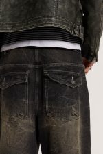 Washed Black Razor Jeans - Image 6