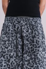 Airbrush Grey Leopard Monster Shorts - Image 6