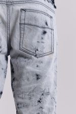 Grey Tie Dye Drift Jeans - Image 5