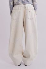 Ecru Paint Colossus Jeans - Image 6