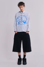 Sand Black Colossus Jorts - Image 2
