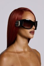 Alva Sunglasses in Black - Image 8