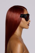 Noctra XL Stud Sunglasses in Damson - Image 8