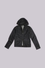 Bedrock Waxed Hooded Denim Jacket - Image 3